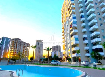 Furnished two-bedroom apartment, 110m², in a residence with a swimming pool 500m from the sea in Mersin - Teje ID-14296 фото-2