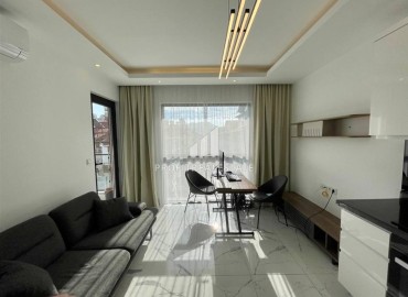 Стильная эргономичная квартира 1+1, 45 м2, с мебелью, в новом комплексе с инфраструктурой, в центре Аланьи ID-14307 фото-7