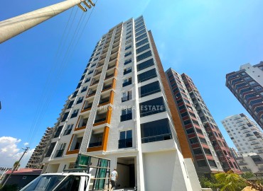 Квартира 1+1, 55м², в комплексе с инфраструктурой на окончательном этапе строительства в Тедже, Мерсин ID-14308 фото-1