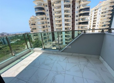 Элегантная меблированная квартира с видом на море, планировки 1+1, 49м2, в комплексе с инфраструктурой, Махмутлар, Аланья ID-14324 фото-9