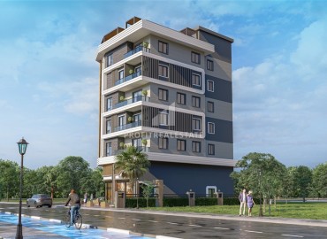 Новый проект для ваших инвестиций: дом городского типа в Махмутларе, Алания, 600м от моря ID-14338 фото-4