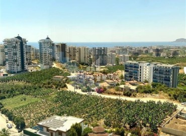 Sea view penthouse, 100m2, with three bedrooms, in a new residential residence with facilities, Mahmutlar, Alanya ID-14340 фото-18
