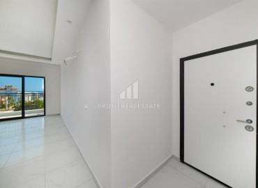 Двухкомнатная квартира с видом на море, в новом жилом комплексе, по доступной цене, без мебели, Авсаллар, Аланья ID-14352 фото-2