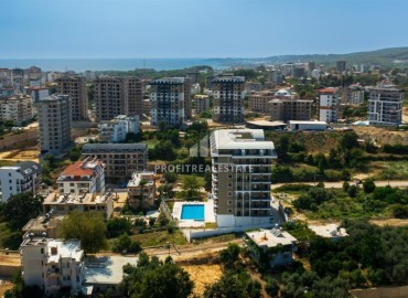 One-bedroom apartment with a sea view, in a new residential residence, at an affordable price, unfurnished, Avsallar, Alanya ID-14352 фото-19