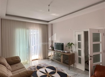 Furnished two bedroom apartment 110 m2, with a separate kitchen, in a residence with facilities, Oba, Alanya ID-14355 фото-20