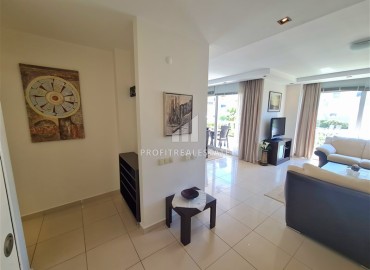 Furnished 2 + 1 apartment with access to the garden, in a well-maintained residential residence, Oba, Alanya, 120 m2 ID-14366 фото-5