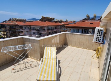 Duplex apartment 4 + 1 with furniture and appliances, 350 meters from Oba beach, Alanya, 150 m2 ID-14371 фото-11
