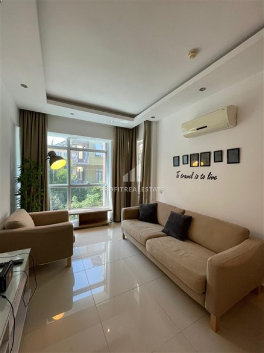 Ready to move in, cozy one-bedroom apartment, 50m², 450m from Cleopatra beach, in the center of Alanya ID-14363 фото-2