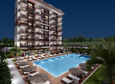 Apartment, 53-124m², in a premium investment project in the area of Alanya - Gazipasa at the planning stage from the developer ID-14383 фото-5