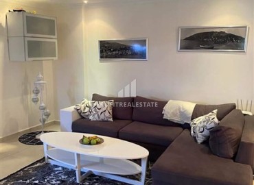 Furnished one bedroom duplex, in a luxury residential residence, Avsallar, Alanya, 130 m2 ID-14398 фото-2