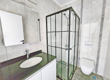 Меблированная трехкомнатная квартира 85м2, со стильным интерьером, в 300 метрах от моря, Каргыджак, Аланья ID-14410 фото-4