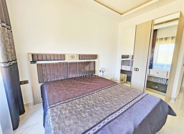 Furnished two bedroom apartment 85m2, with a stylish interior, 300 meters from the sea, Kargicak, Alanya ID-14410 фото-5