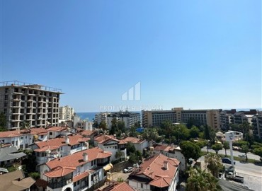 Меблированные трёхкомнатные апартаменты с видом на море, 120м2, в комплексе с инфраструктурой, Тосмур, Аланья ID-14429 фото-11