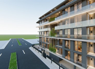 Attractive investment project 47-105m2, 500 meters from the sea, in Oba, Alanya open for residence permit ID-14430 фото-8