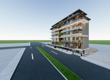 Attractive investment project 47-105m2, 500 meters from the sea, in Oba, Alanya open for residence permit ID-14430 фото-9