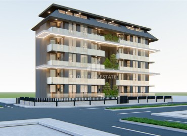 Attractive investment project 47-105m2, 500 meters from the sea, in Oba, Alanya open for residence permit ID-14430 фото-14