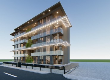 Attractive investment project 47-105m2, 500 meters from the sea, in Oba, Alanya open for residence permit ID-14430 фото-15