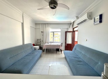 Недорогая меблированная квартира с одной спальней, 55м², в доме городского типа в Махмутларе, Алания ID-14433 фото-6