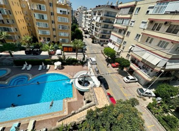 Affordable furnished one-bedroom apartment 55m² in an urban building in Mahmutlar, Alanya ID-14433 фото-15