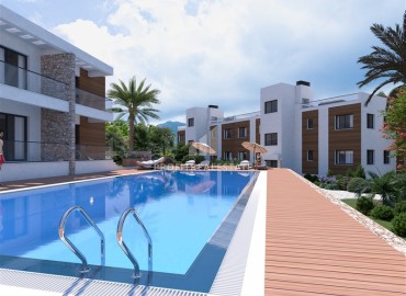 Трехкомнатные квартиры на этапе строительства, в жилом комплексе с богатой инфраструктурой, в Кирении, Северный Кипр, 96-148 м2 ID-14444 фото-7