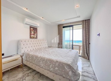 Фешенебельные меблированные апартаменты 1+1, 60 м2, с панорамным видом на море, в 500 метрах от пляжа, Каргыджак, Аланья ID-14452 фото-20
