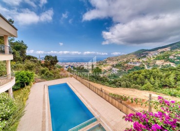 Furnished two bedroom apartment 110 m2, with sea view, ready to move in, in Alanya ID-12009 фото-19