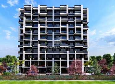 Студии и двухкомнатные квартиры, 44-75,5м², в элитном комплексе на этапе строительства в районе Арпачбахшиш, Мерсин, с беспроцентной рассрочкой ID-14468 фото-1