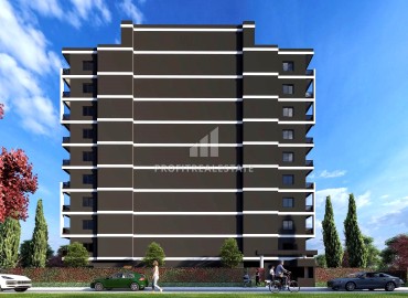 Студии и двухкомнатные квартиры, 44-75,5м², в элитном комплексе на этапе строительства в районе Арпачбахшиш, Мерсин, с беспроцентной рассрочкой ID-14468 фото-4