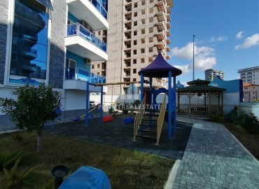 Furnished one-bedroom apartment 65m2, with designer interior, 500 meters from the sea, Mahmutlar, Alanya ID-14481 фото-4