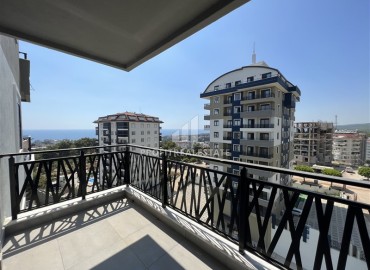 Новая двухкомнатная квартира с видом на море, Авсаллар, Аланья, 58 м2 ID-14482 фото-7