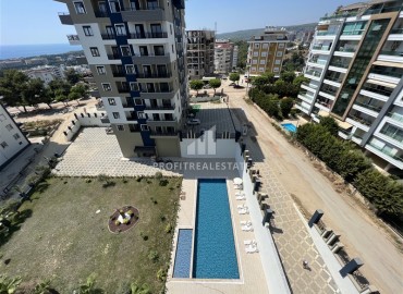 Новая двухкомнатная квартира с видом на море, Авсаллар, Аланья, 58 м2 ID-14482 фото-8