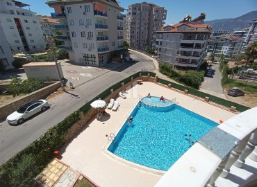 Ready-to-live-in two bedroom apartment 110m2, 500 meters from the sea, in the Tosmur area open for residence permit, Alanya ID-14486 фото-17