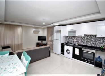Spacious view apartment 1 + 1, 65m², in a residence with good facilities in the Tosmur area of Alanya ID-14491 фото-6