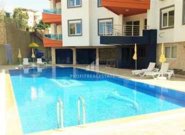 Spacious view apartment 1 + 1, 65m², in a residence with good facilities in the Tosmur area of Alanya ID-14491 фото-20