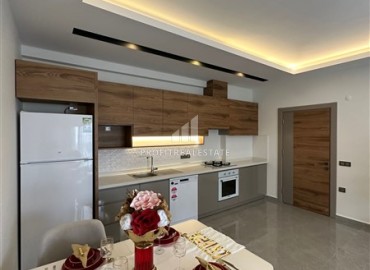 Элегантная квартира 1+1, 65м², в новой элитной резиденции в 250 метрах от моря в Махмутларе, Алания ID-14492 фото-7