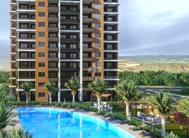 New investment project in Arpacbakhshish area, Mersin, at the initial stage of construction, apartment 62-105m² ID-14496 фото-4