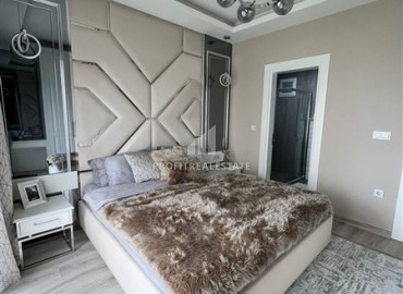 Luxury furnished duplex 3 + 1, 155m², with access to a private garden in a cozy residence in Oba, Alanya ID-14497 фото-4