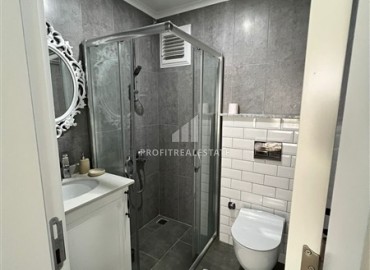 Luxury furnished duplex 3 + 1, 155m², with access to a private garden in a cozy residence in Oba, Alanya ID-14497 фото-10