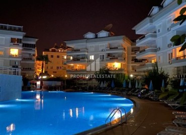 Stylish two bedroom apartment 100m2, with author&#39;s interior, in a residence with facilities in Oba, Alanya ID-14500 фото-4