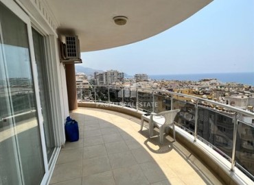 Изысканная меблированная квартира 2+1, 120м2, с видом на море, в 150 метрах от пляжа в Махмутларе, Аланья ID-14502 фото-19