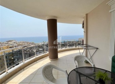 Изысканная меблированная квартира 2+1, 120м2, с видом на море, в 150 метрах от пляжа в Махмутларе, Аланья ID-14502 фото-20