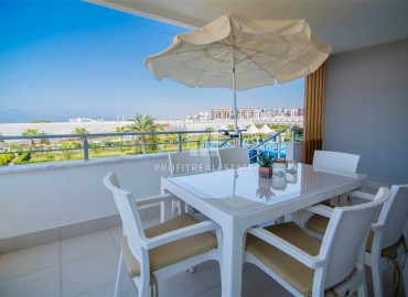 Elegant apartment 2 + 1, 127m² with a magnificent terrace in a premium class residence 800m from Incekum beach in Avsallar ID-14510 фото-14