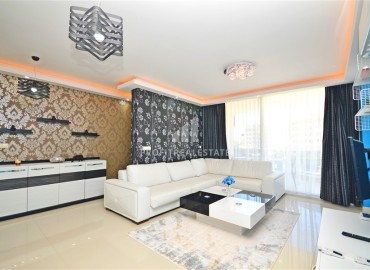Two bedroom apartment with designer interior, 200 meters from the sea, Kargicak, Alanya, 110 m2 ID-14518 фото-2