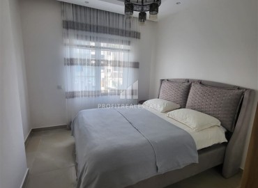 Large furnished one-bedroom apartment 81m2, with a glazed balcony, 400 meters from the sea, Mahmutlar, Alanya ID-14523 фото-3