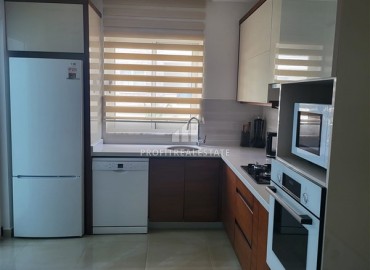 Large furnished one-bedroom apartment 81m2, with a glazed balcony, 400 meters from the sea, Mahmutlar, Alanya ID-14523 фото-6