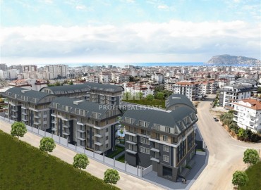 Two bedroom apartment, 77m², with a fine finish in a new large-scale premium class residence in Oba, Alanya. ID-14528 фото-2