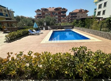 Ready to move in, 3-room apartment, 100m², with a separate kitchen, in a residence with a swimming pool in Oba, Alanya ID-14551 фото-19