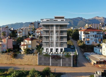 New apartment of different layouts 300 meters from the sea, Kestel, Alanya, 45-150 m2 ID-14558 фото-2