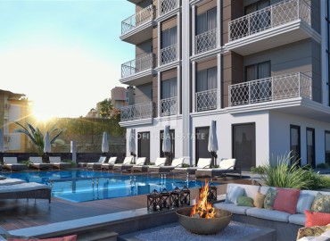 New apartment of different layouts 300 meters from the sea, Kestel, Alanya, 45-150 m2 ID-14558 фото-5