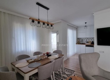 Spacious apartment 2 + 1, 120m², with a designer interior on the first coastline in Cesmeli, Mersin ID-14566 фото-7